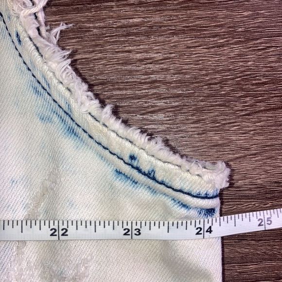 Mens 8ight/Dstrkt XL Acid Wash Denim Vest - Picture 7 of 15